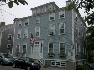 Ship's Inn, previously a historic captain's home in Nantucket Town