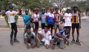 11 speedskaters from Ghana