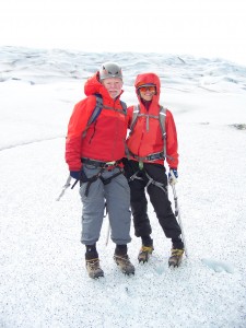 Dan and Liz on Glacier Gray
