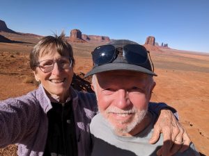 Dan and Liz in Monument Valley